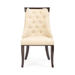 Francesca Cream Faux Leather Dining Chairs Dining Chairs Francesca 