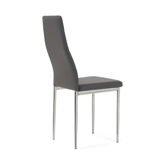 Catalina Grey Faux Leather Dining Chairs Dining Chairs Catalina 