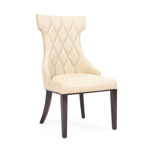 Freya Cream Faux Leather Dining Chairs Dining Chairs Freya 